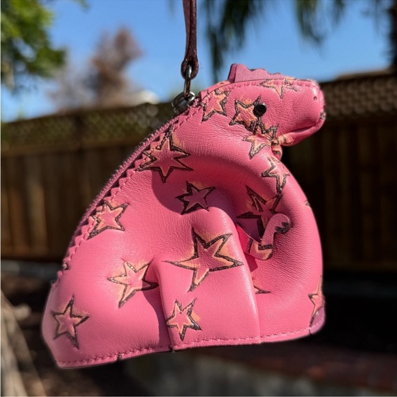 Coach Handbags - COACH Dino Starlight Rexy Tyrannosaurus T Rex STAR Coin Pouch Leather  27131